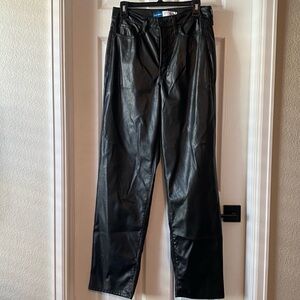 Old Navy High-Rise Faux Leather Pants
